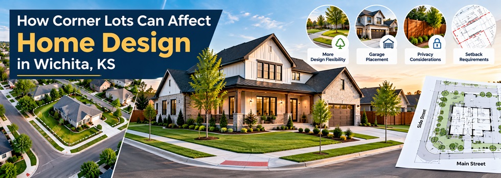 How Corner Lots Can Affect Home Design in Wichita, KS