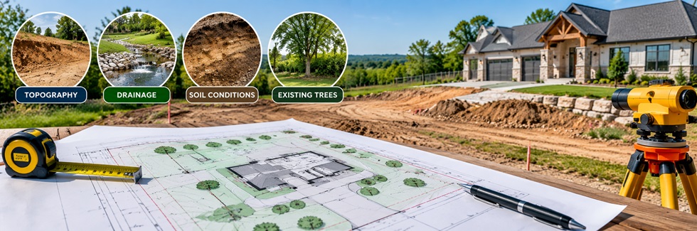 How Site Conditions Can Affect Your Residential Site Plan