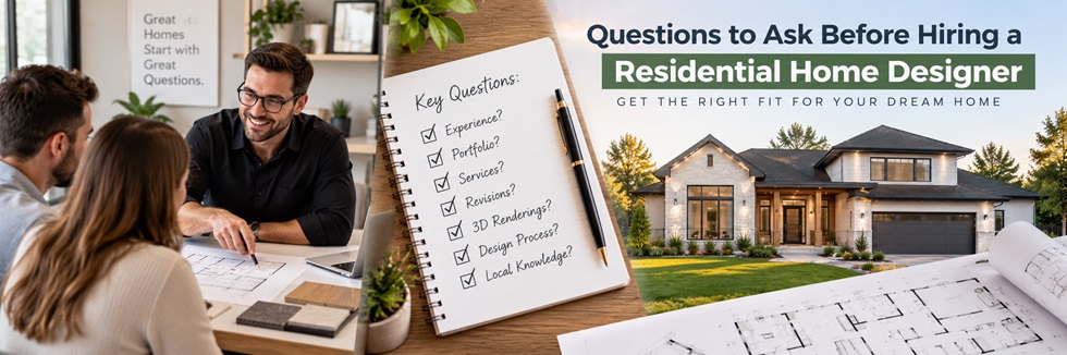 Questions to Ask Before Hiring a Residential Home Designer